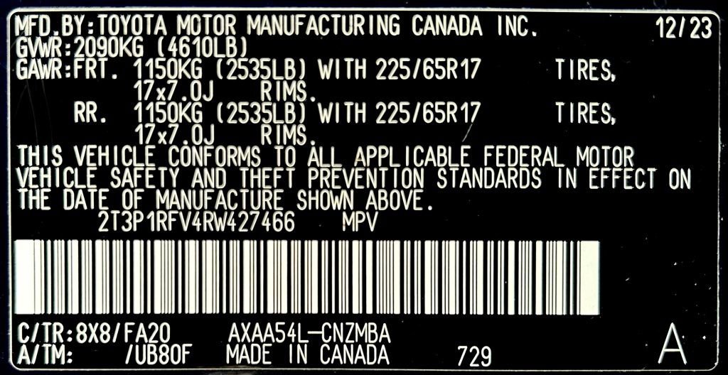 Certified 2024 Toyota RAV4 XLE w/ Convenience Package AWD/4WD image 25