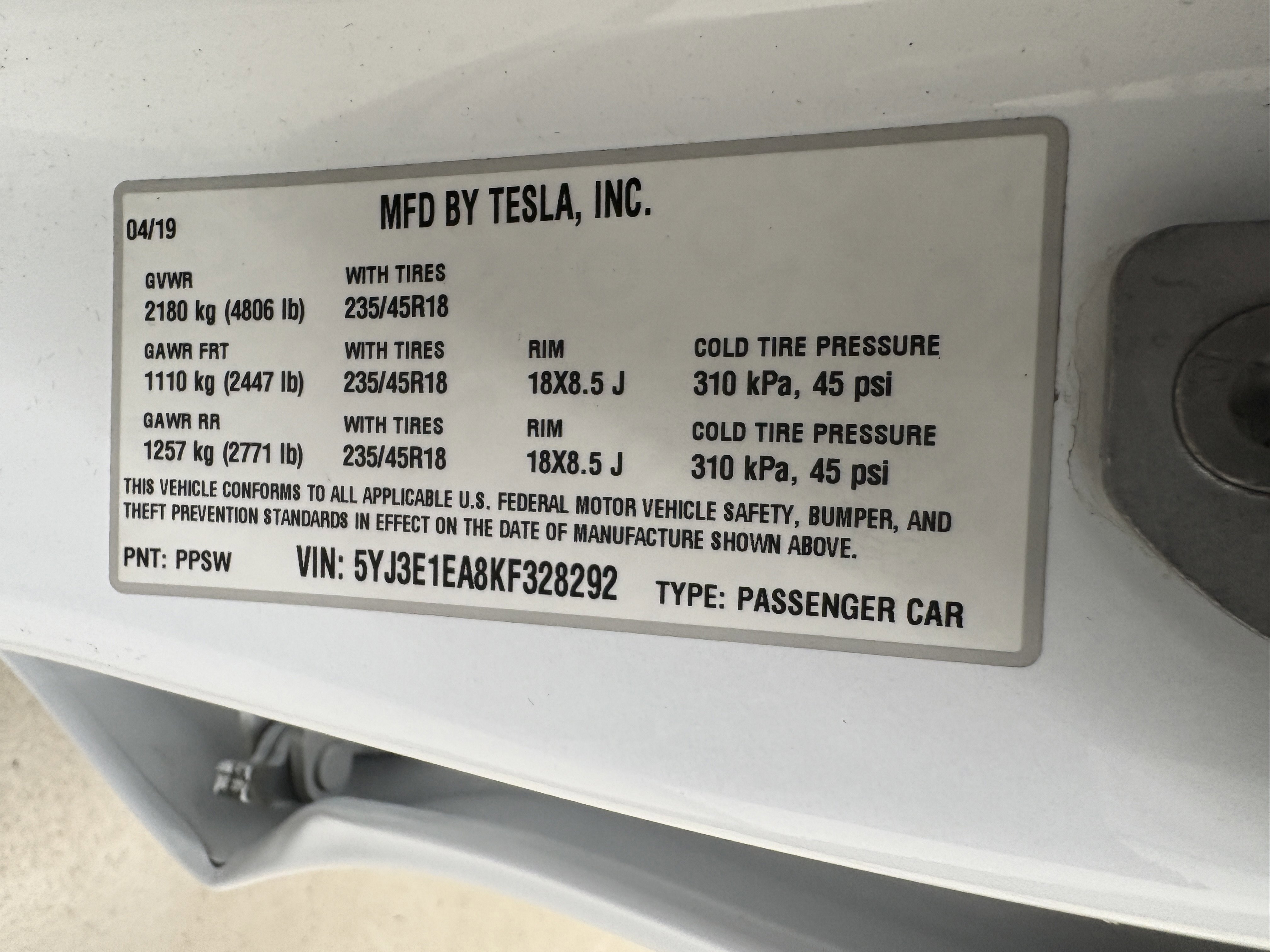 Used 2019 Tesla Model 3 Standard Range Plus image 28