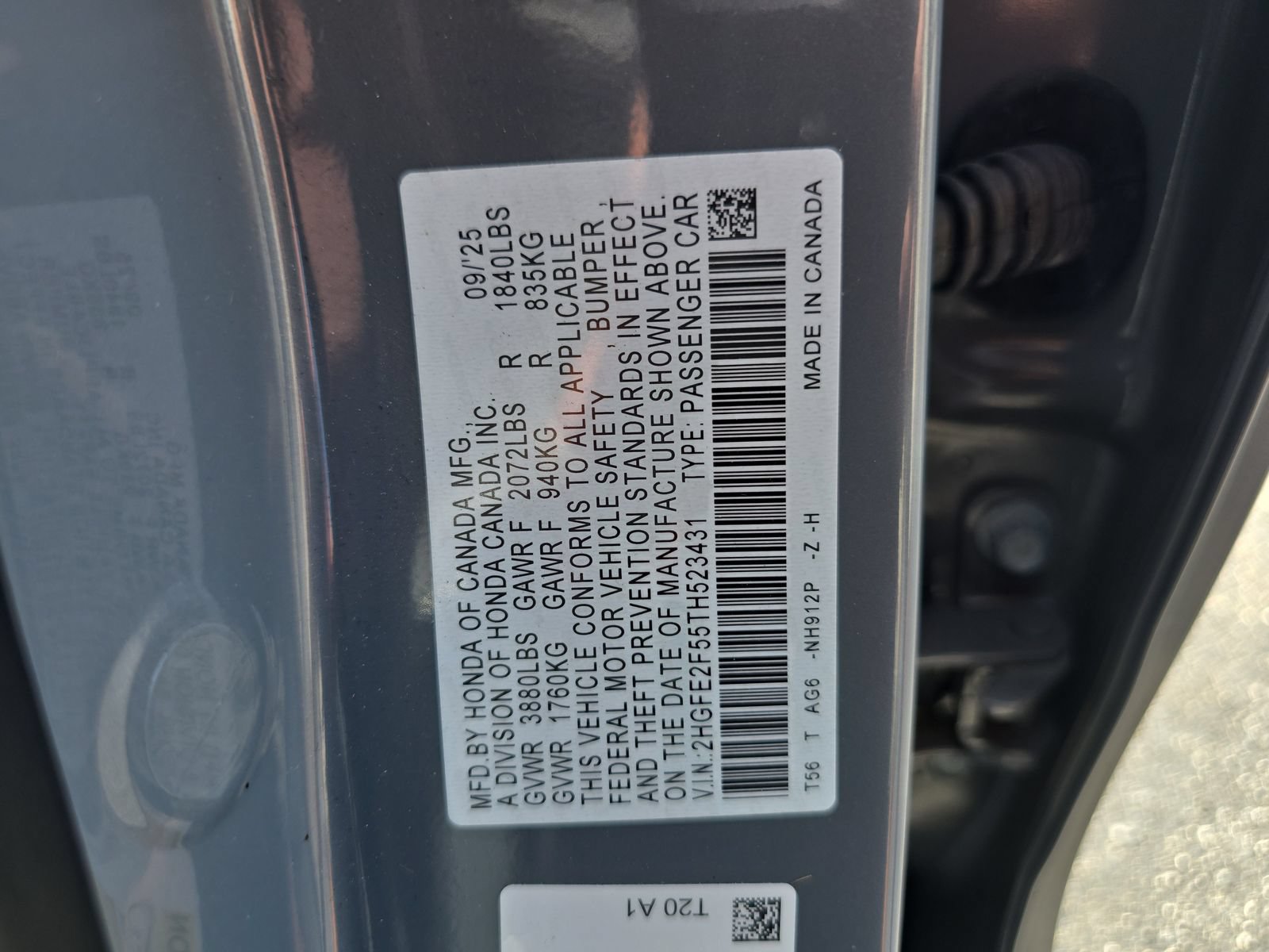 Used 2026 Honda Civic Sport image 29