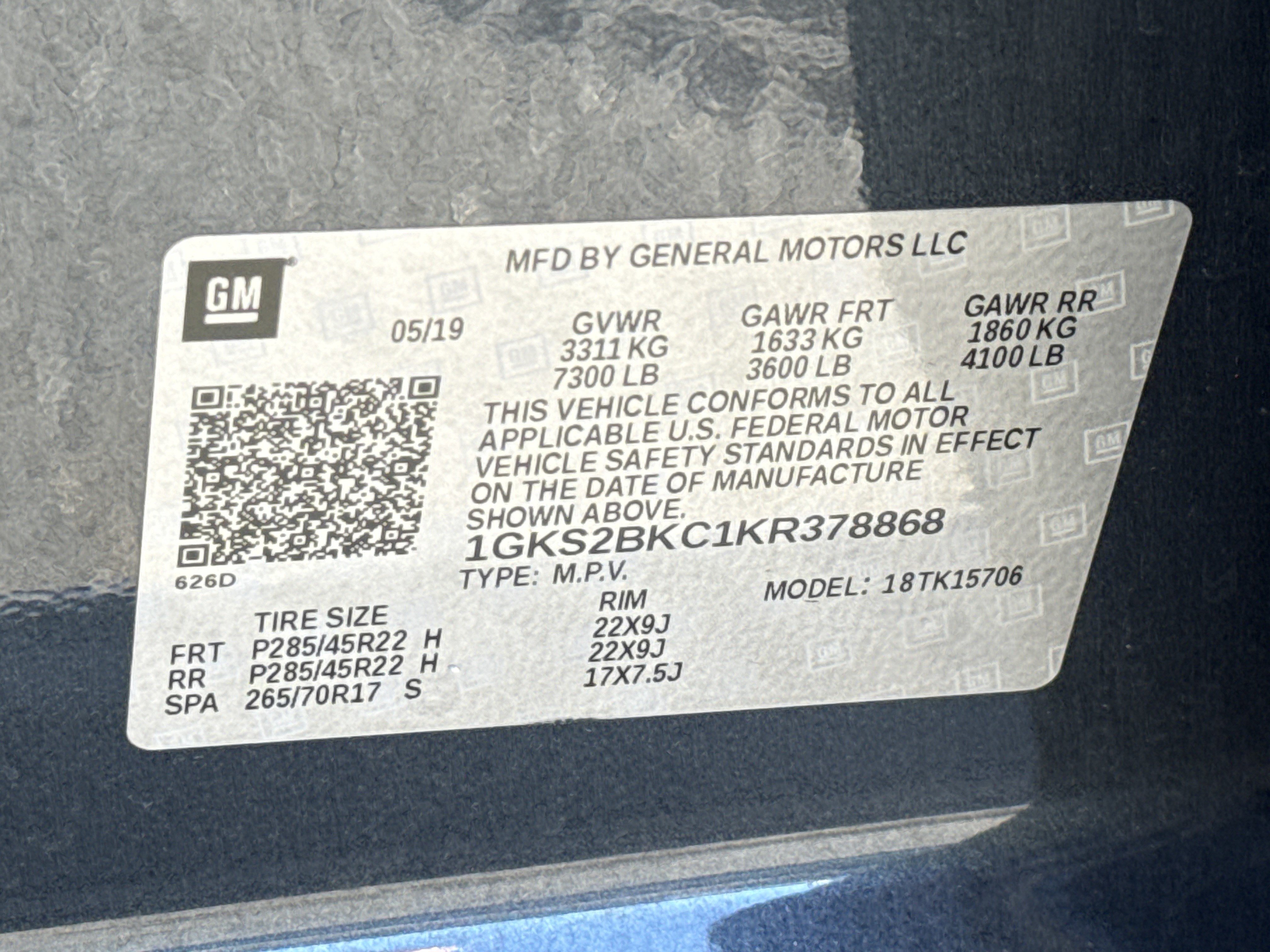 Used 2019 GMC Yukon SLT w/ Premium Edition image 37