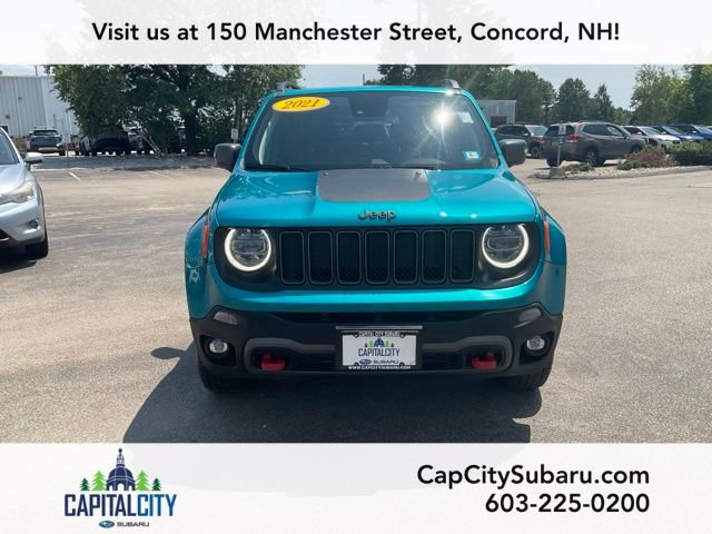 Used 2021 Jeep Renegade Trailhawk w/ Sun & Sound Group AWD/4WD image 3