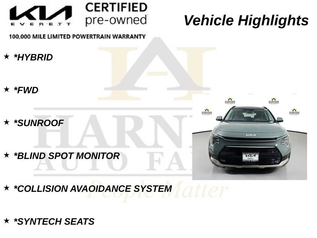 Certified 2025 Kia Niro SX Touring FWD image 9
