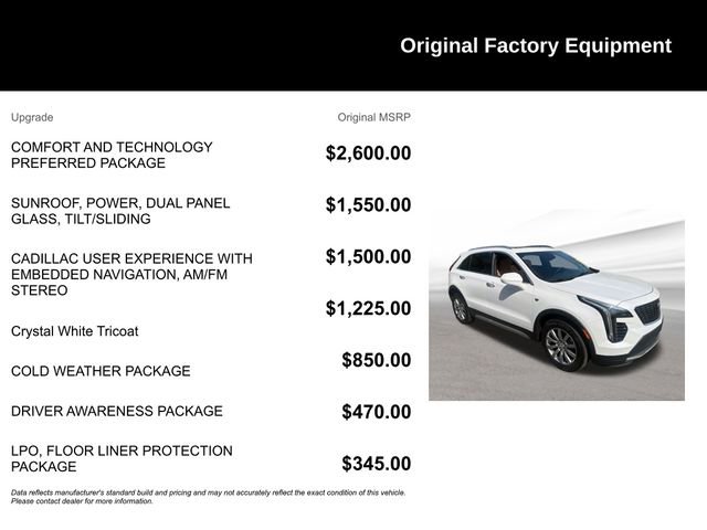 Used 2020 Cadillac XT4 Premium Luxury AWD/4WD image 9