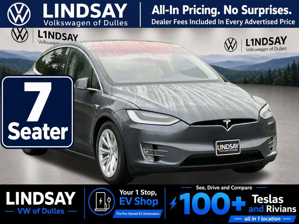 Used 2018 Tesla Model X 75D AWD/4WD image 1