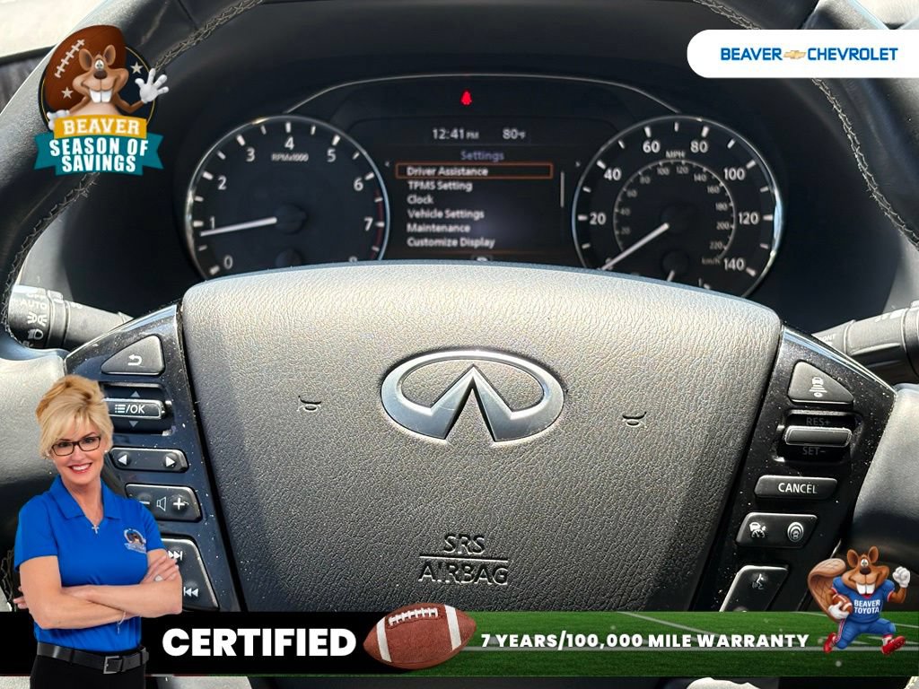 Used 2022 INFINITI QX80 Premium Select w/ Cargo Package RWD image 19