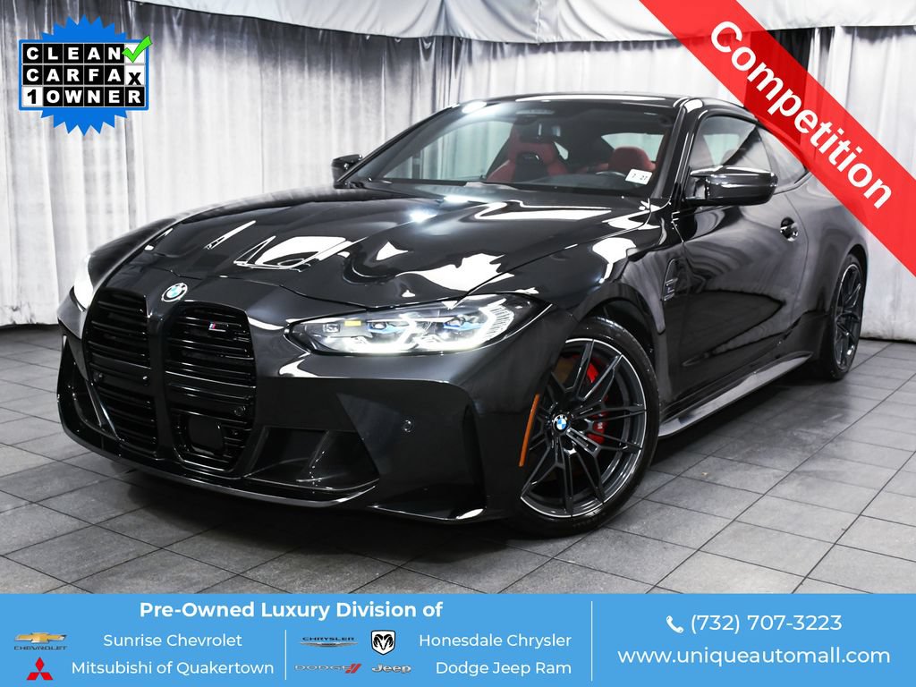 Used 2022 BMW M4 xDrive Competition w/ M Carbon Exterior Package AWD/4WD image 1