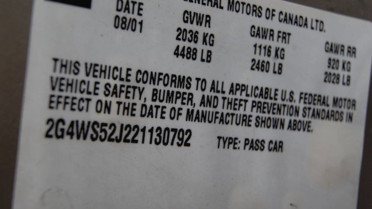 Used 2002 Buick Century Custom image 11