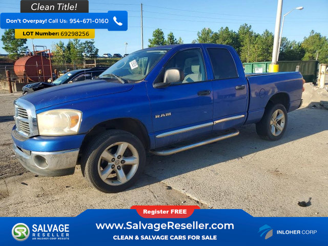 Used 2008 Dodge Ram 1500 Truck SLT AWD/4WD image 1