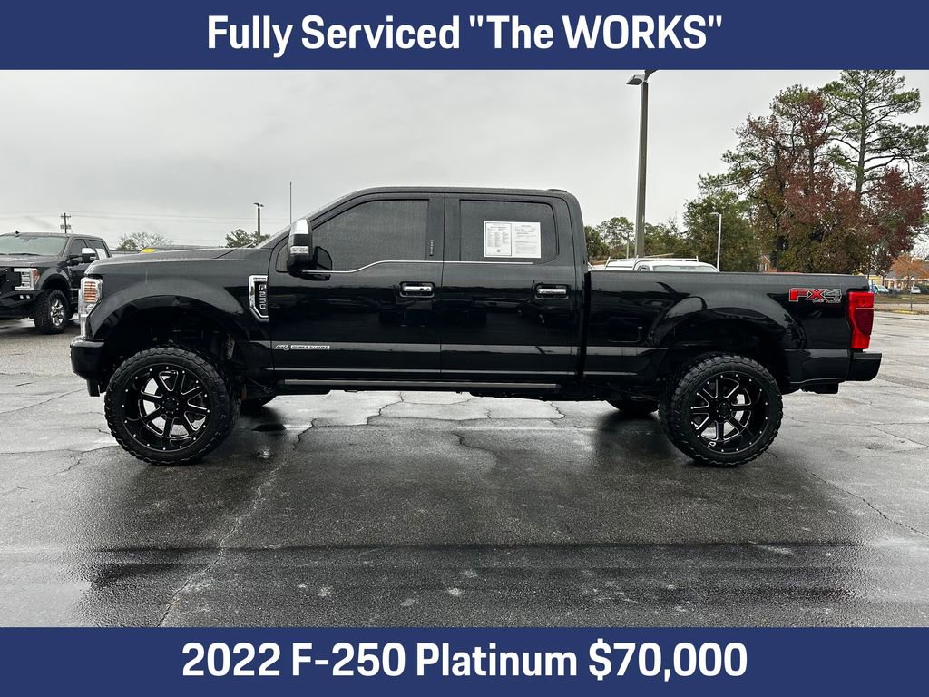 Used 2022 Ford F250 Platinum w/ FX4 Off-Road Package image 2