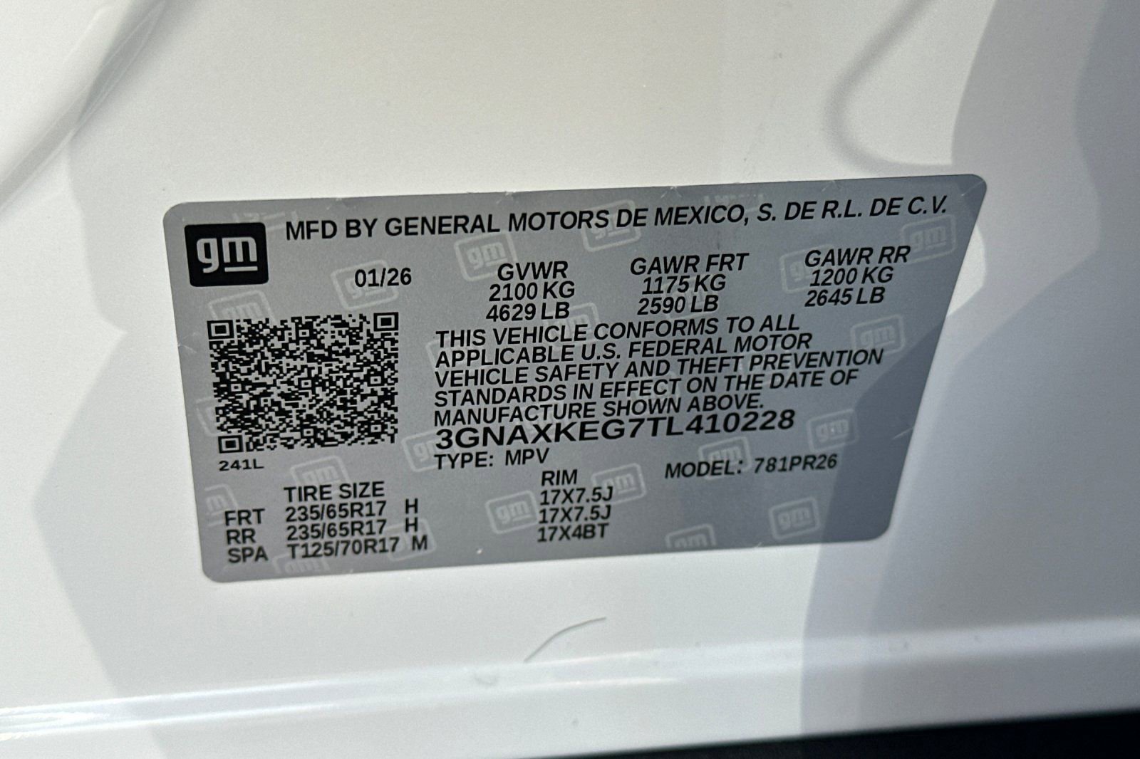 New 2026 Chevrolet Equinox ACTIV w/ Safety and Technology Package image 28