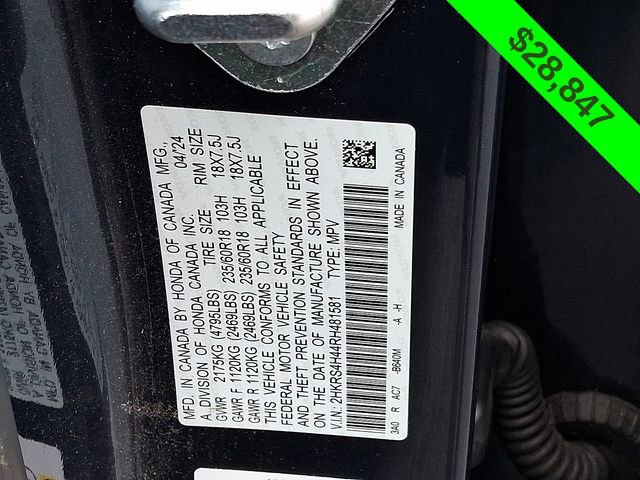 Used 2024 Honda CR-V EX image 30