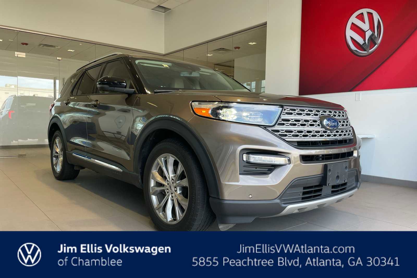 Used 2021 Ford Explorer Limited w/ Equipment Group 301A RWD image 1