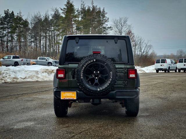 Certified 2022 Jeep Wrangler Willys AWD/4WD image 4