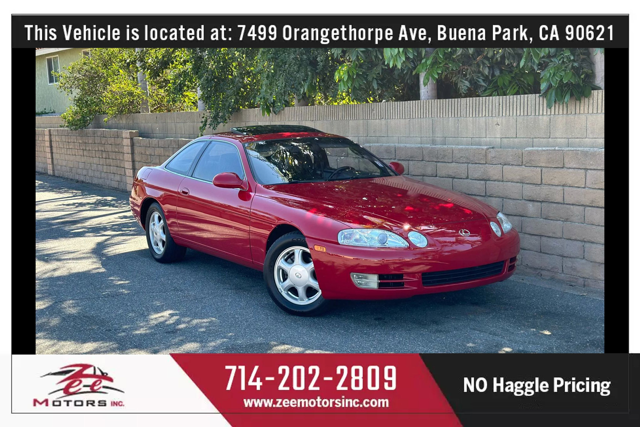 Used 1995 Lexus SC 300 Coupe