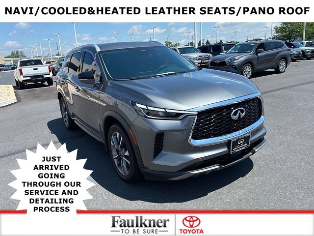 Used 2022 INFINITI QX60 Luxe w/ Cargo Package AWD/4WD video 1