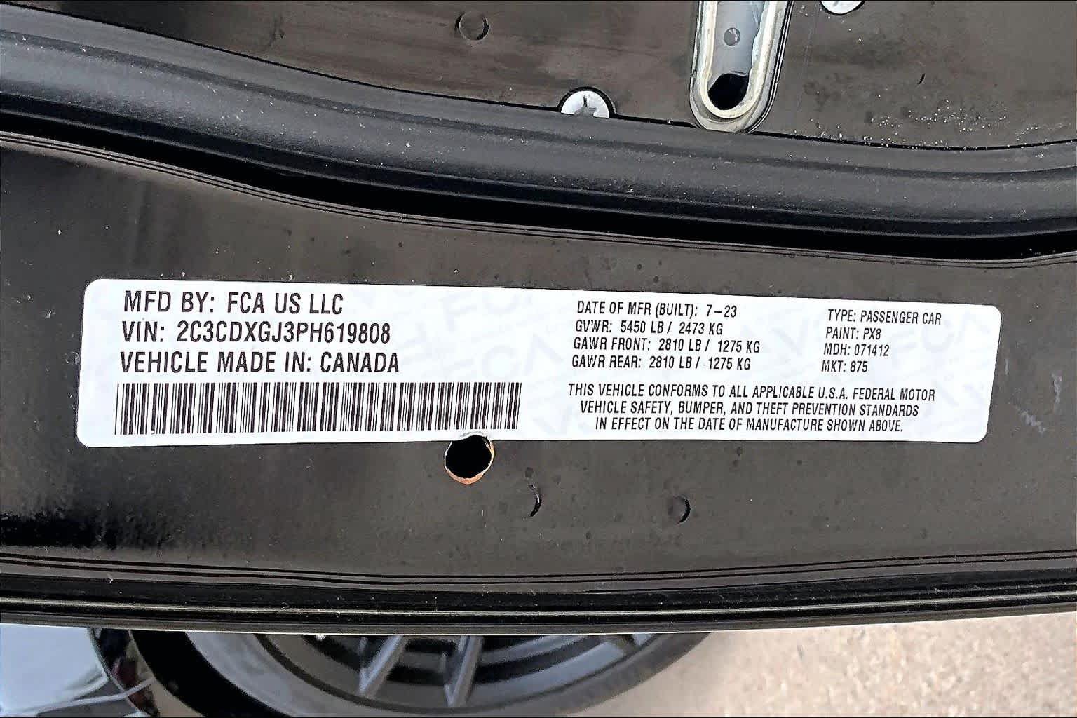 Used 2023 Dodge Charger Scat Pack w/ Daytona Edition Group RWD image 66