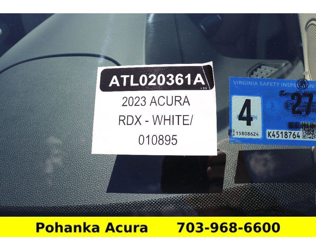 Certified 2023 Acura RDX AWD image 35