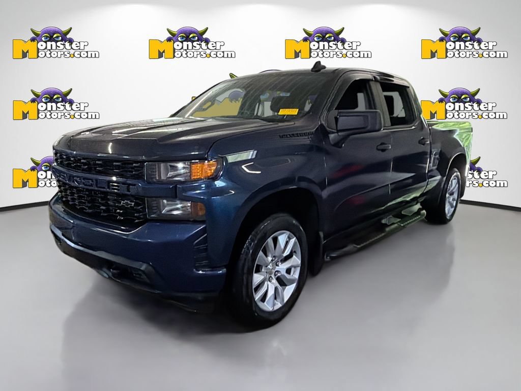 Used 2021 Chevrolet Silverado 1500 Custom w/ LPO, Dark Essentials Package AWD/4WD image 1