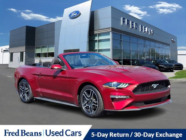 Certified 2019 Ford Mustang Convertible w/ Equipment Group 101A