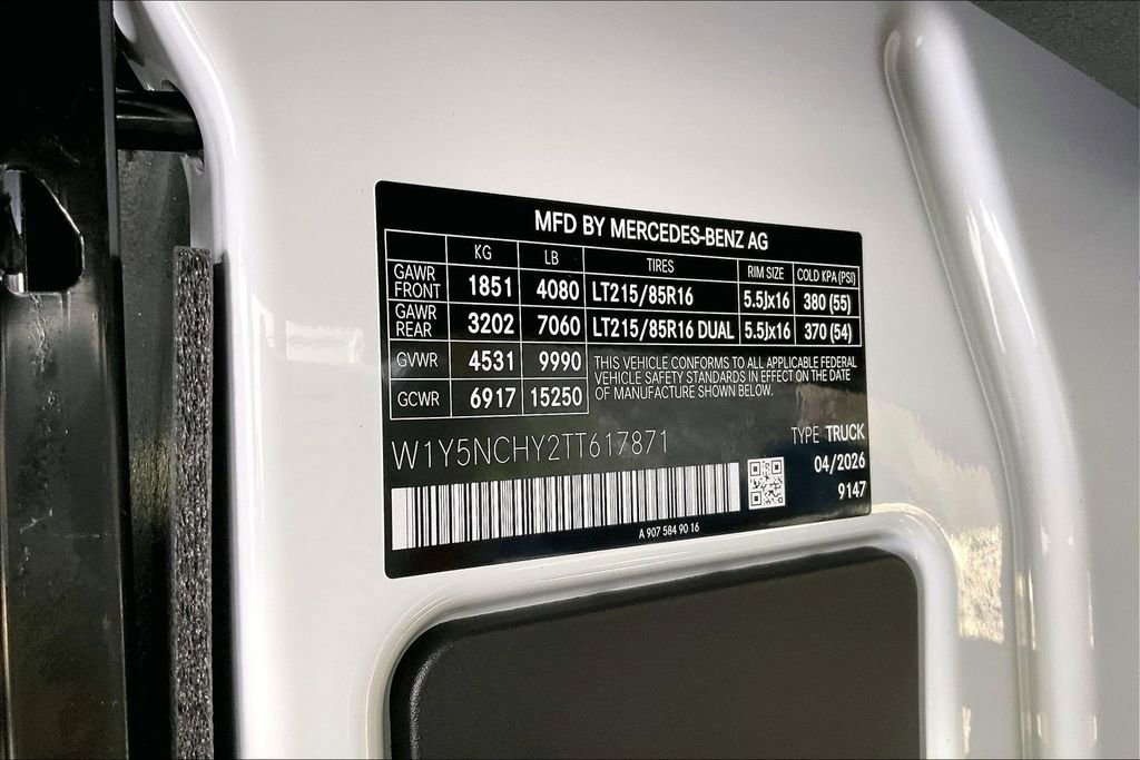 New 2026 Mercedes-Benz Sprinter 3500 image 11