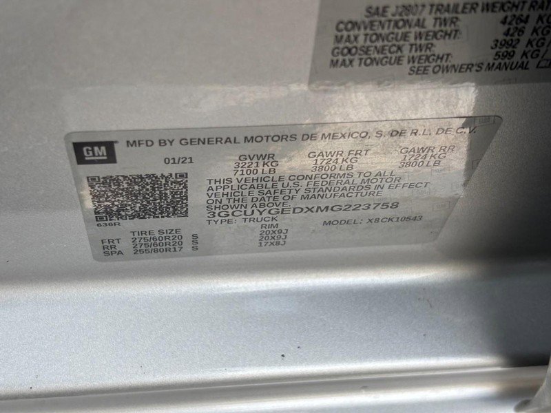 Used 2021 Chevrolet Silverado 1500 LTZ w/ Safety Package II image 23