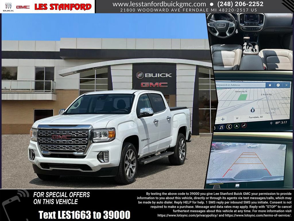 Certified 2021 GMC Canyon Denali AWD/4WD image 1