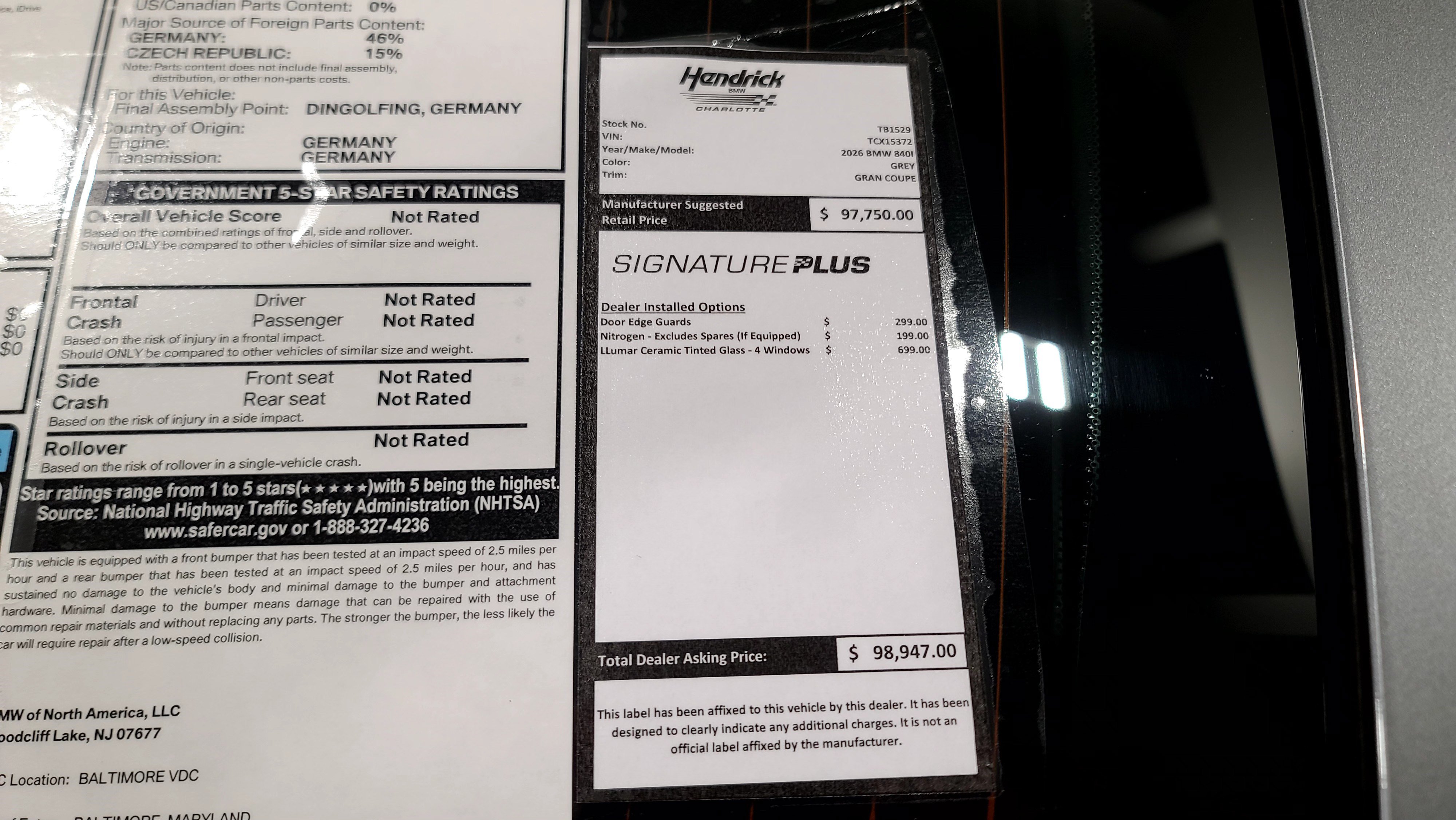 New 2026 BMW 840i w/ M Sport Professional Package RWD image 32