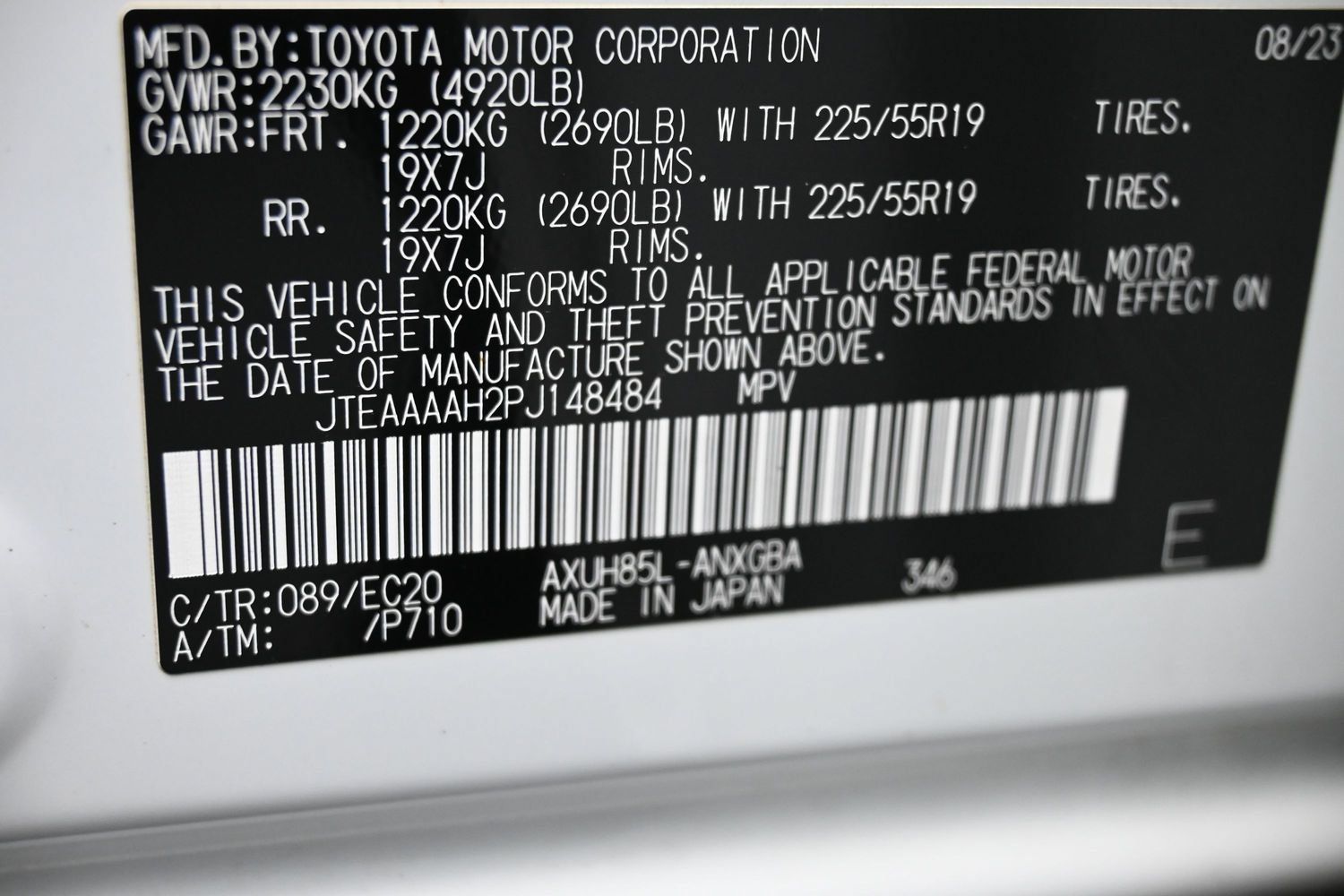 Used 2023 Toyota Venza Nightshade AWD/4WD image 25