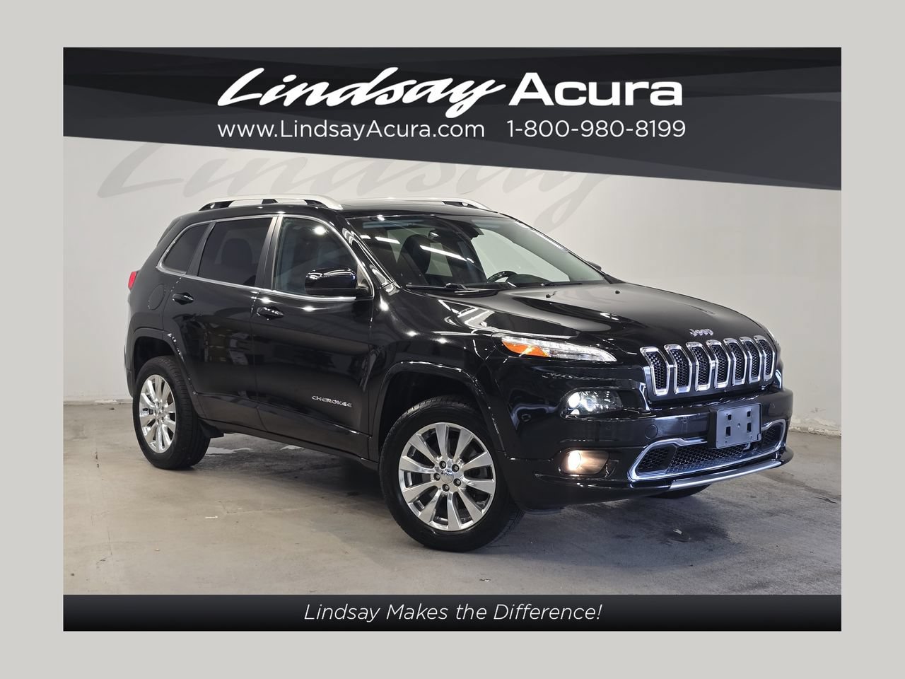 Used 2016 Jeep Cherokee Overland w/ Technology Group