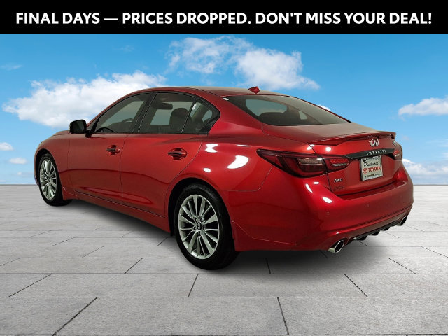 Used 2022 INFINITI Q50 Luxe w/ Cargo Package AWD/4WD image 5