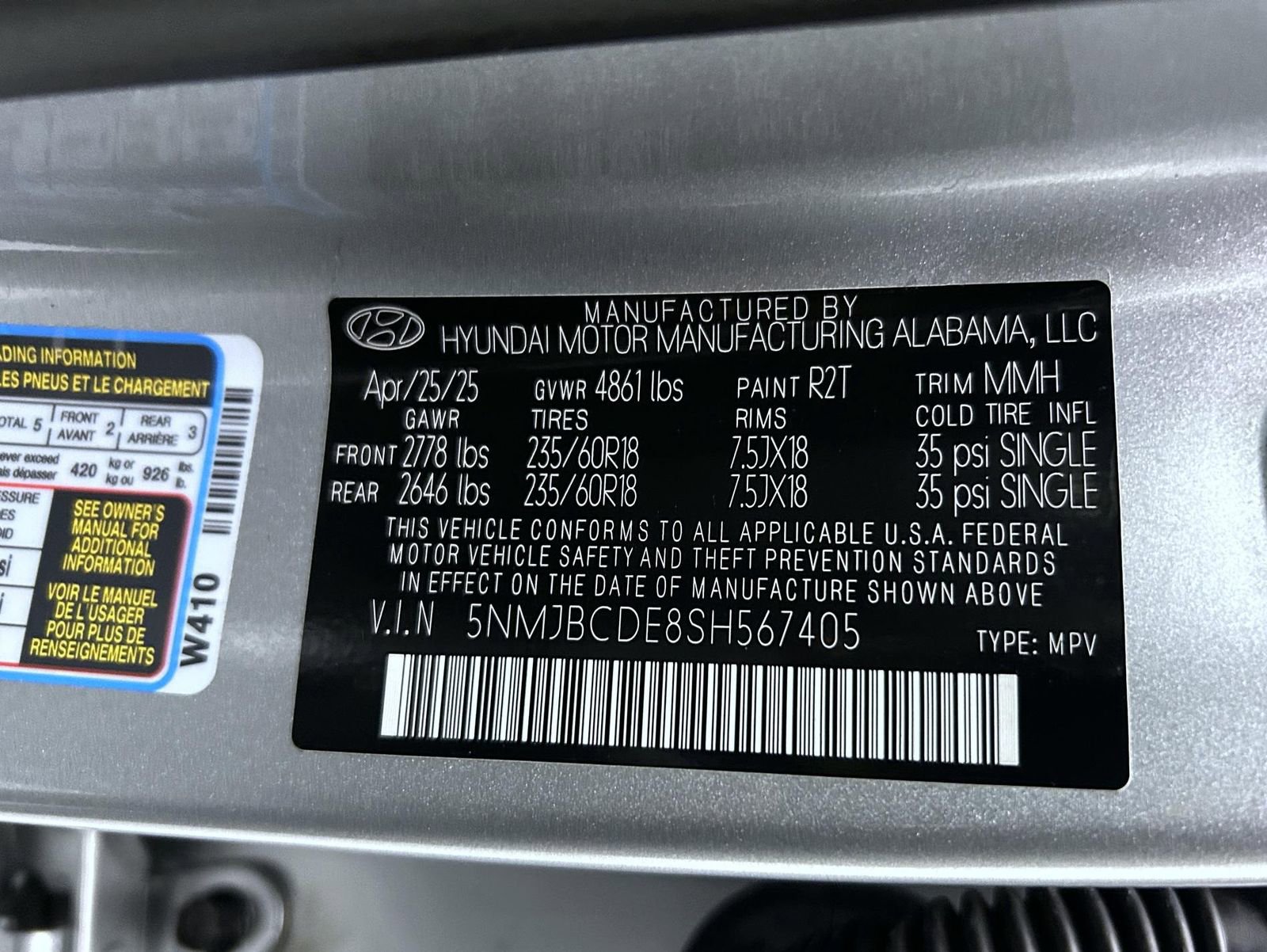 Used 2025 Hyundai Tucson SEL AWD/4WD image 25