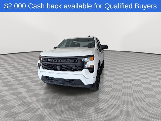 New 2026 Chevrolet Silverado 1500 Custom w/ Turbomax Blackout Package AWD/4WD image 4