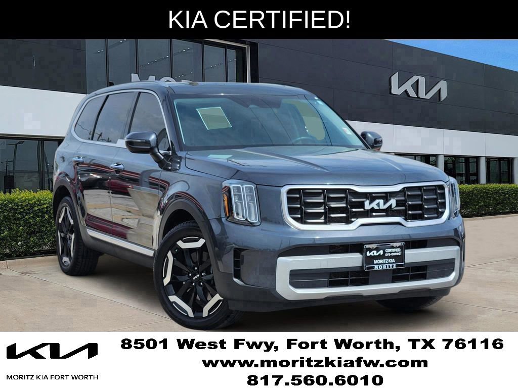 Certified 2024 Kia Telluride S w/ S Sunroof Package FWD image 1