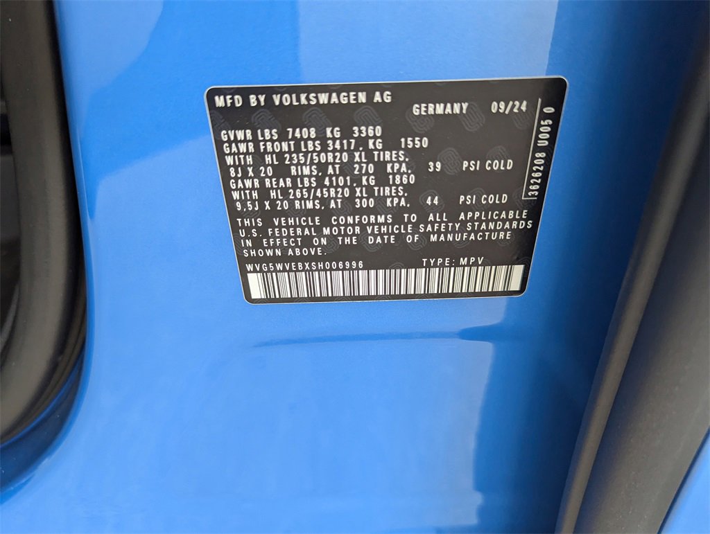 New 2025 Volkswagen ID. Buzz 1st Edition image 37