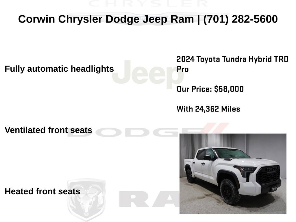 Used 2024 Toyota Tundra TRD Pro image 13