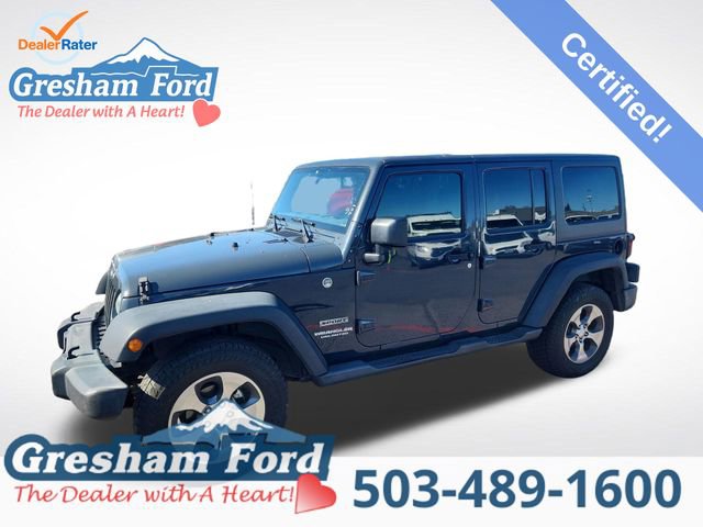 Used 2017 Jeep Wrangler Unlimited Sport w/ Max Tow Package image 1