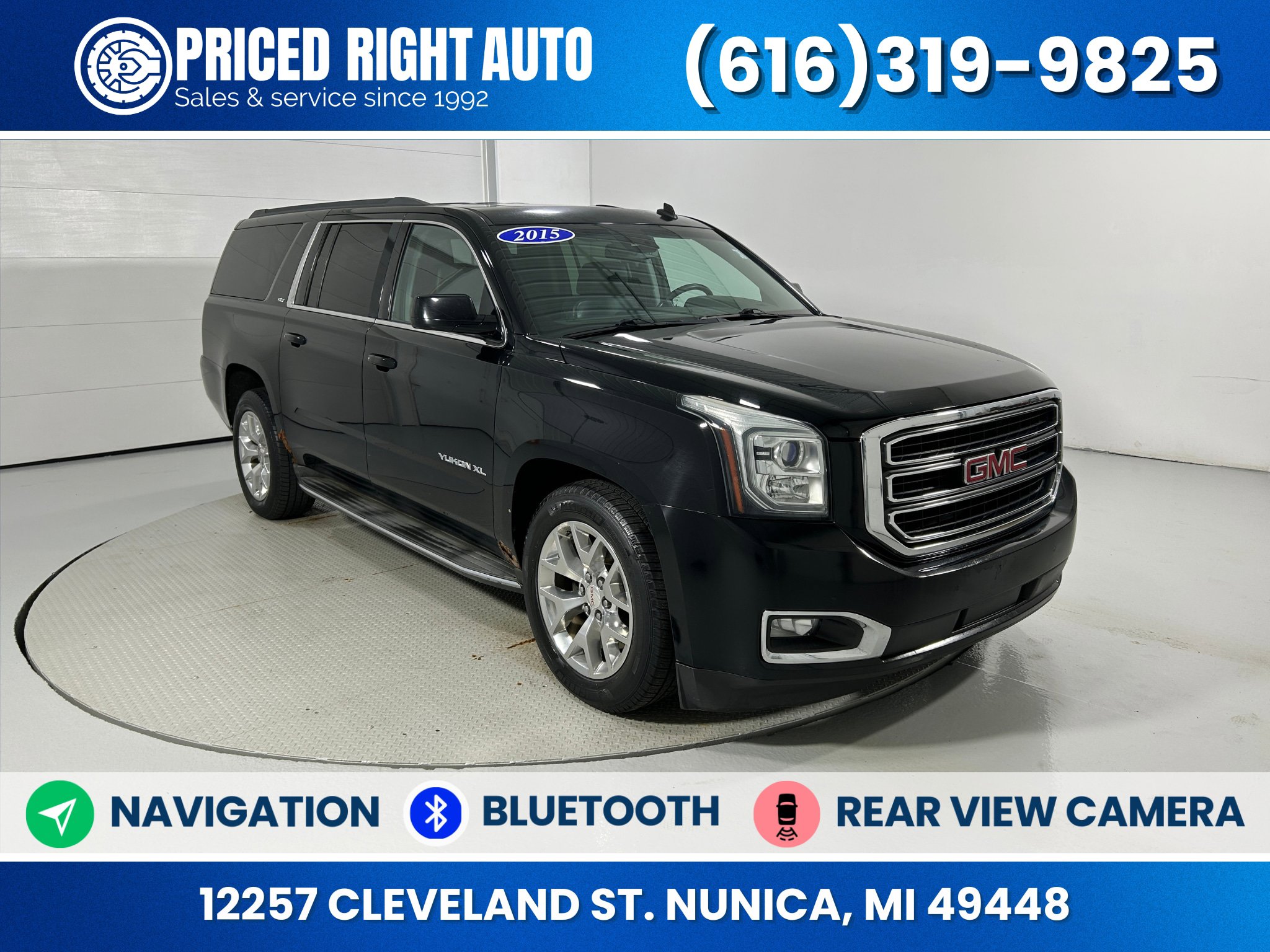 Used 2015 GMC Yukon XL SLT w/ Open Road Package AWD/4WD image 1