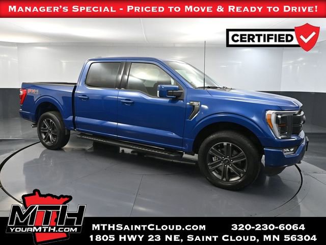 Used 2022 Ford F150 Lariat w/ Equipment Group 502A High image 1