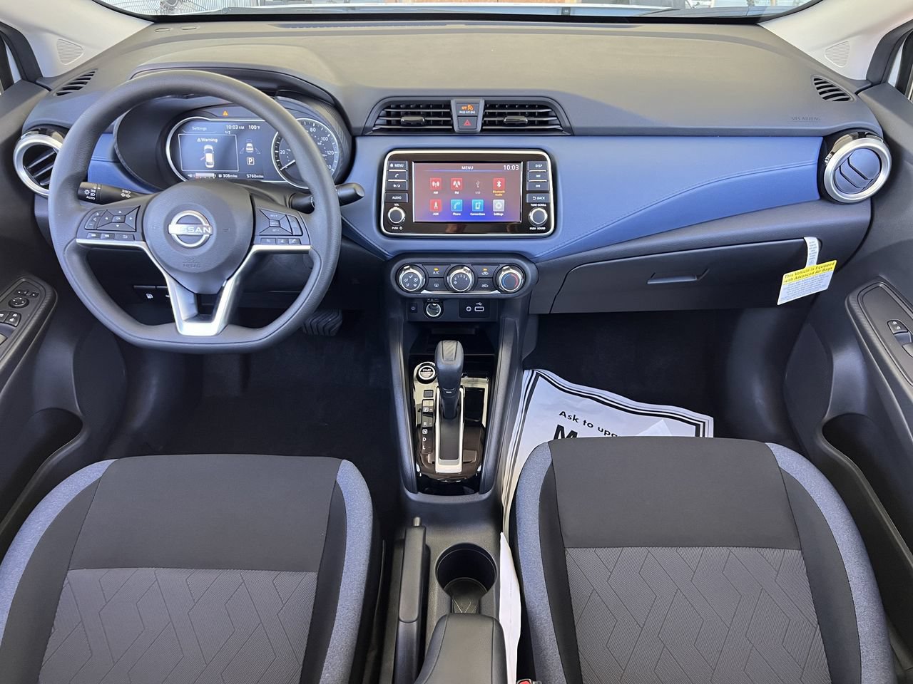 Certified 2025 Nissan Versa SV w/ Trunk Package FWD image 7