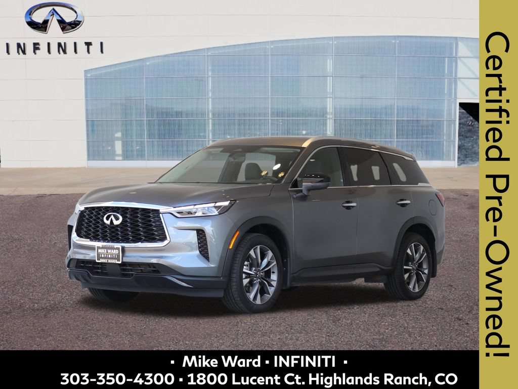 Certified 2025 INFINITI QX60 Luxe w/ Vision Package AWD/4WD image 1