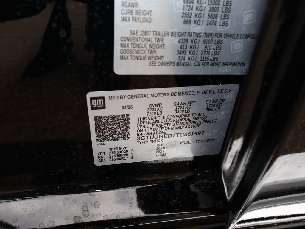 New 2026 GMC Sierra 1500 Denali w/ Technology Package AWD/4WD image 39
