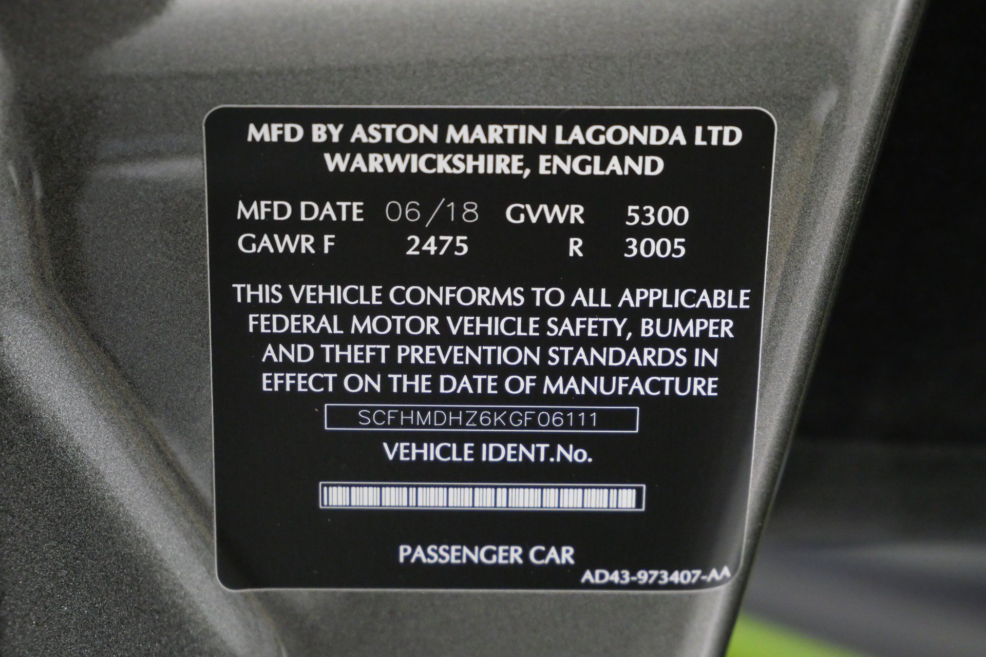 Used 2019 Aston Martin Rapide AMR RWD image 20