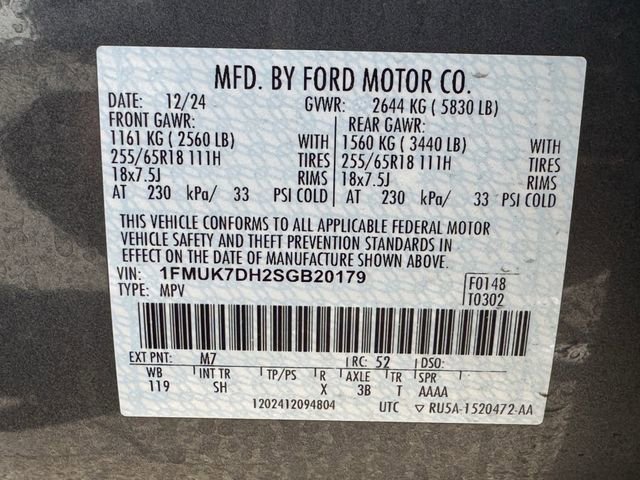 Used 2025 Ford Explorer Active w/ Active Comfort Package image 36