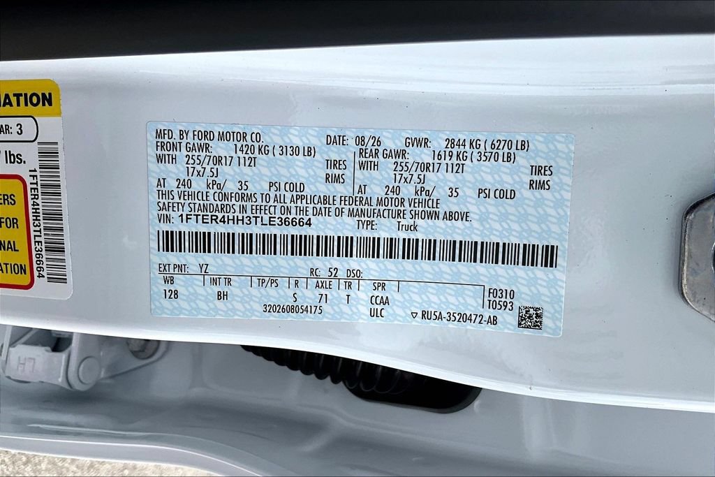 New 2026 Ford Ranger XLT w/ Trailer Tow Package AWD/4WD image 13