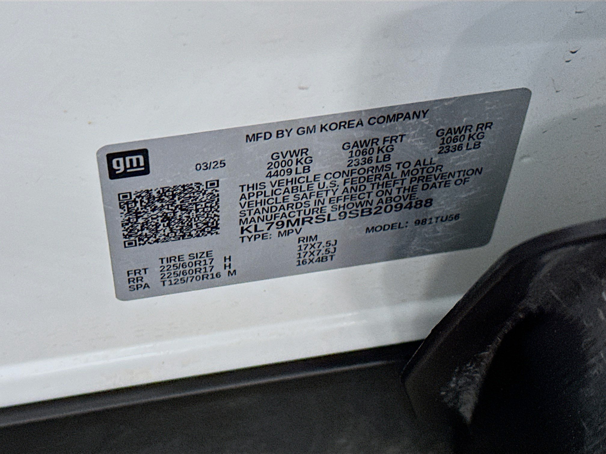 Used 2025 Chevrolet TrailBlazer LT AWD/4WD image 12