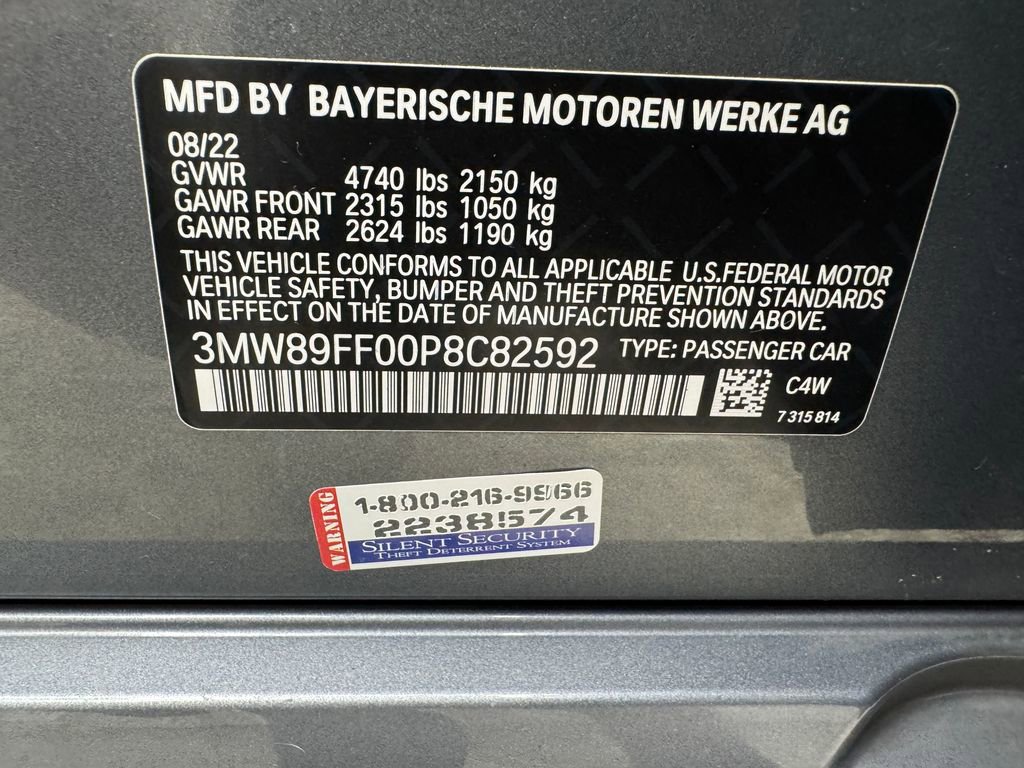 Certified 2023 BMW 330i xDrive Sedan w/ M Sport Package AWD/4WD image 30