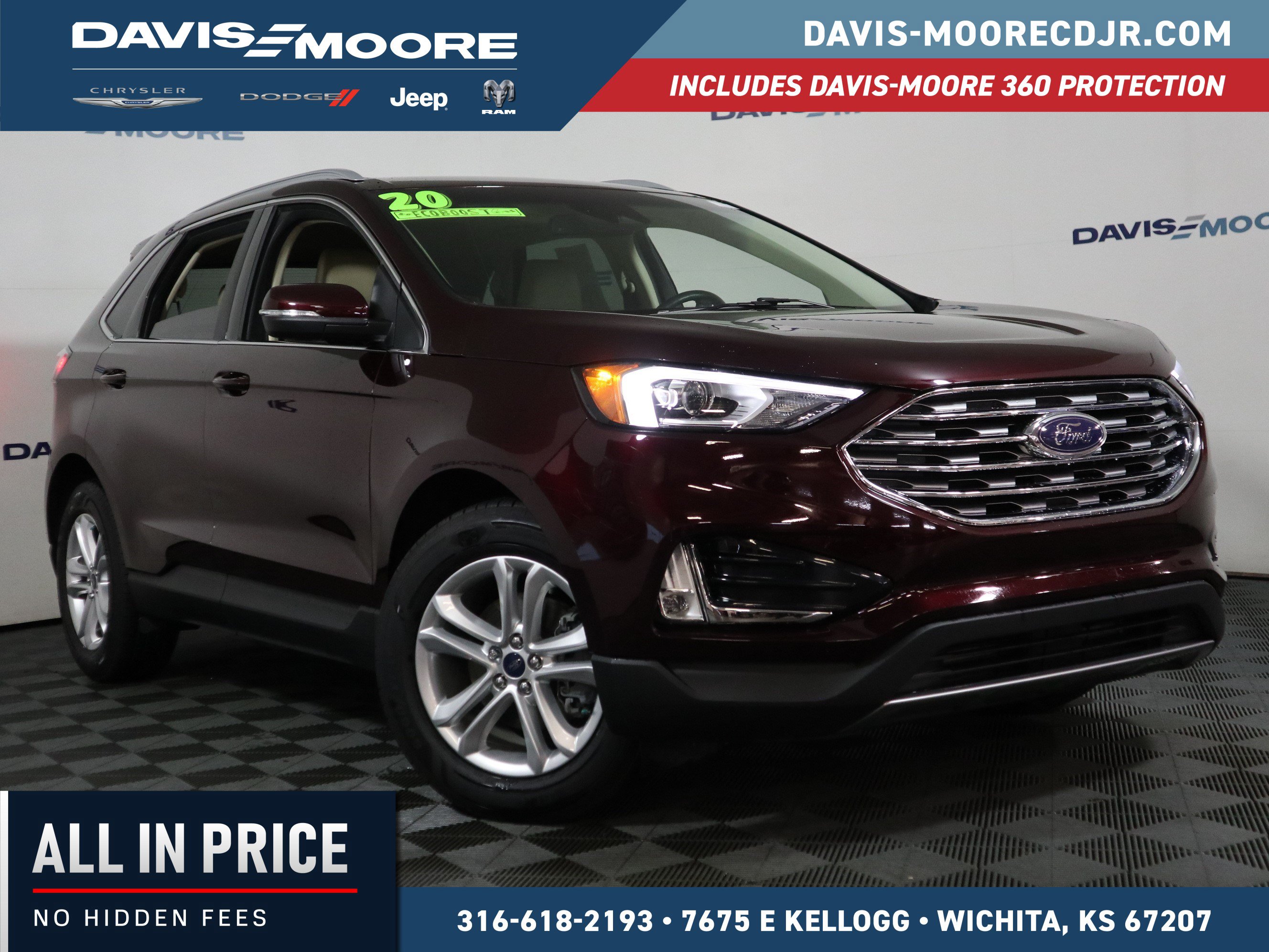 Used 2020 Ford Edge SEL w/ Convenience Package