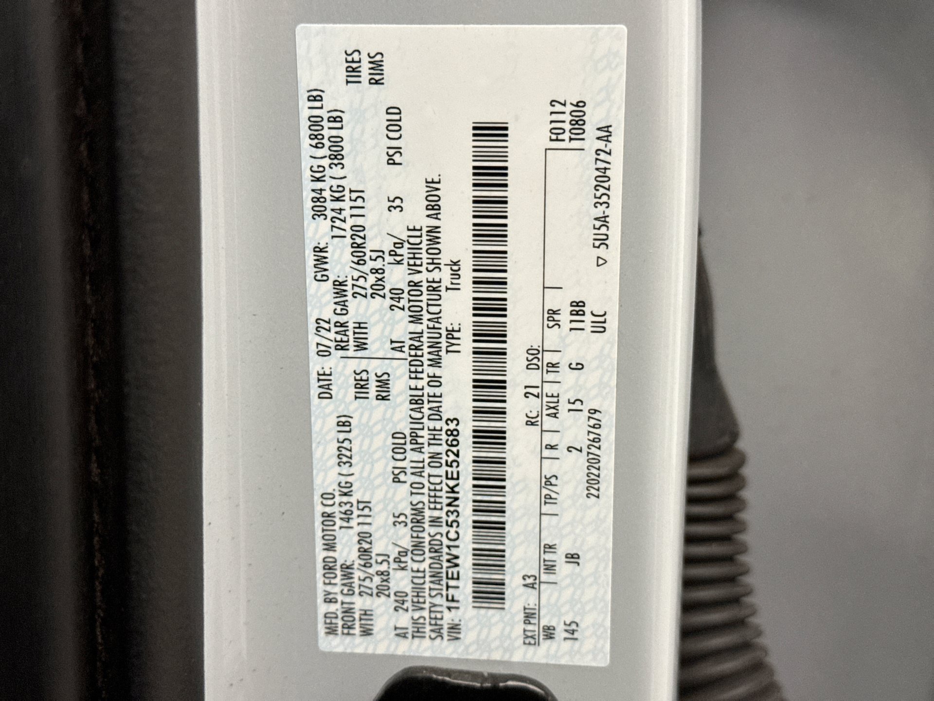 Used 2022 Ford F150 XL w/ STX Appearance Package RWD image 21