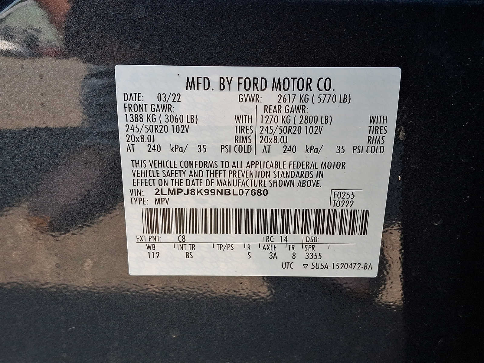 Used 2022 Lincoln Nautilus Reserve AWD/4WD image 27