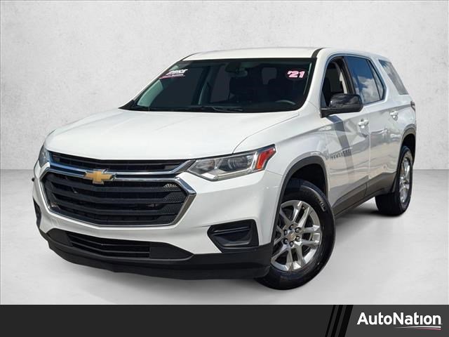 Used 2021 Chevrolet Traverse LS